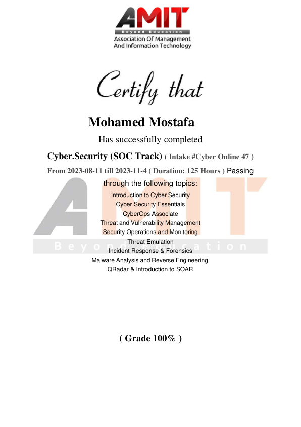 Certificate 3