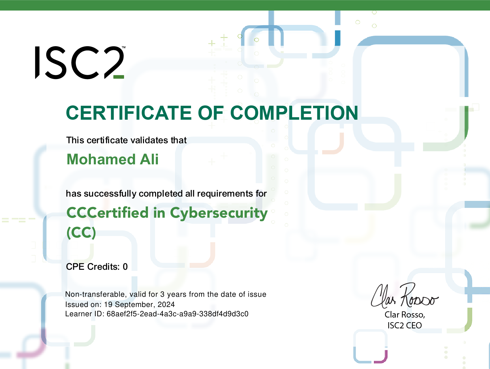 Certificate 9